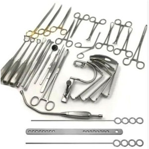 Kit de Instrumentos Quirúrgicos para Amigdalectomía y Adenoidectomía, Juego de 30 Piezas con Caja - Product Image 1