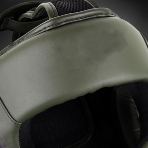 Nouveau protège-tête de boxe rembourré doux taille adulte haute qualité PU Durable vêtements de boxe personnalisables - Product Image 6