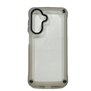 Coque 360° transparente en silicone TPU et PC rigide pour Samsung Galaxy A56 5G, compatible avec A57, A53, A24, A22, A21S (Protection arrière) - Product Image 1