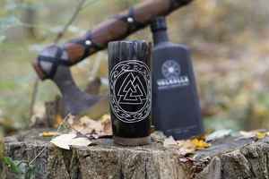 แก้วเขาควายทำด้วยมือทนทานไม่เหมือนใครสำหรับนักสะสมสไตล์ชนบทและใช้เครื่องดื่มที่เป็นมิตรกับสิ่งแวดล้อม - Product Image 5