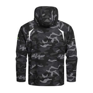 Stylish <b>Waterproof</b> Polyester Softshell Hooded <b>Jacket</b> For <b>Men</b> Indemand High Quality Outdoorwear <b>Jacket</b> With Customize Logo - Product Image 6