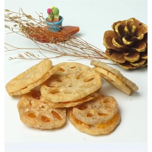Fabricant OEM de racine de lotus séchée avec confiture d'ananas, racine de lotus avec confiture d'ananas pour le Tet, origine Vietnam ANGLE - Product Image 2