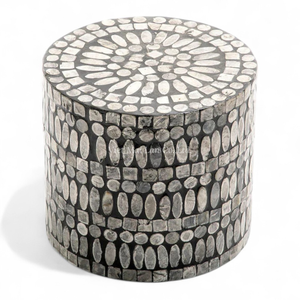 Support à gâteau en nacre, artisanat en coquille pour gâteau, dessert, présentation de pâtisserie, fait à la main par un fabricant direct du Vietnam - Product Image 2