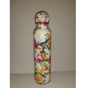 Bouteille d'eau en cuivre pur inoxydable Bouteille à boire en cuivre simple et imprimée de meilleure qualité - Product Image 3