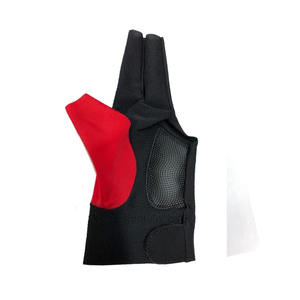 Guantes de billar personalizados Logo3 Finger para mano derecha o mano izquierda para productos unisex de alta calidad. - Product Image 3