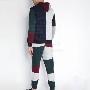 Conjunto de chándal de entrenamiento ajustado de algodón 100% para hombre de talla grande nueva ropa transpirable para correr al aire libre para invierno - Product Image 3