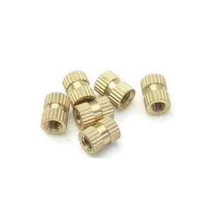 Écrous d'insertion moletés en laiton poli de haute qualité Prix concurrentiel d'impact élevé du fournisseur - Product Image 6