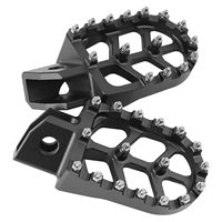 Repose-pieds larges en aluminium CNC 6061 antidérapants pour Yamaha XT250 2008-2022, accessoires pour moto tout-terrain