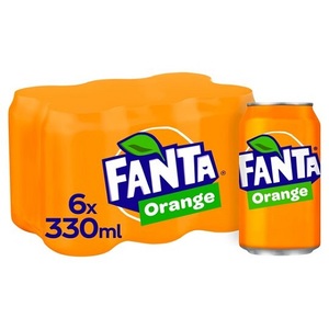 น้ำอัดลมโซดาผลไม้แฟนต้า330มล. จากออสเตรียเครื่องดื่มจากแฟนต้าแปลกใหม่