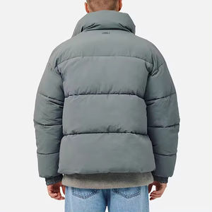 Vente en gros de doudoune OEM stylée pour hommes veste d'hiver qualité supérieure confortable meilleure fermeture éclair avec logo personnalisé veste doudoune pour hommes - Product Image 6