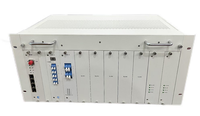 Rak Aluminium RDEKONO 3U 12 24 48 96 144 Core Port ODF Splice Tray Bingkai Distribusi Serat Optik Panel Patch Fiber