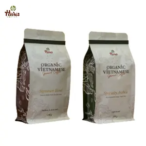 Premium Kwaliteit Gemalen Koffie Arabica Hoge Roast Rijke Aroma Zoete 0.5Kg Groothandel Prijs Viet Nam Oem Koffie Fabriek