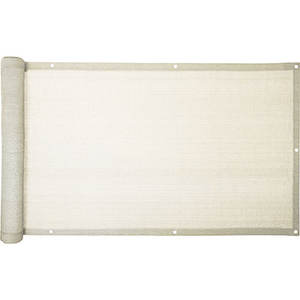 PANTALLA BALCÓN ESTRELLAS PE ECRU GR/M2 160 90 3 + POLIECO - Product Image 1