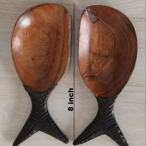 Handcrafted Disposable <b>Wooden</b> Spoon <b>Set</b> Smooth Finish Durable Heat Resistant Eco Friendly Utensils Cooking Mixing Party Use - Product Image 1