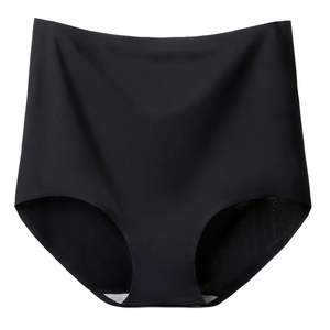 Vente flash : Sous-vêtements sexy pour femmes, taille haute, ventre plat, grande taille, culotte en nylon/coton, culotte en coton 100% tricotée, tricotée haute - Product Image 6