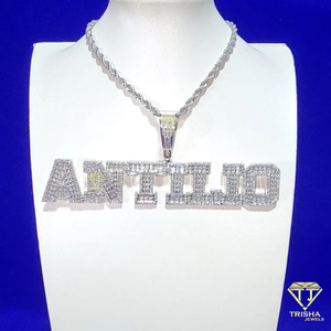 Custom GOAT Pendant Iced Out with Moissanite Diamonds Luxury Hip Hop Bling Jewelry Necklace for Men and Women - Product Image 5