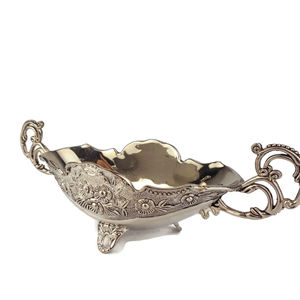 Bol en argent élégant de designer pour les fonctions de mariage, les occasions festives, les buffets et les centres de table à domicile, vente en gros en provenance d'Inde - Product Image 1