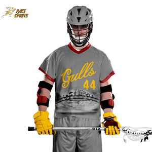 ชุดเล่นกีฬาแบบระเหิดสำหรับผู้ชายชุดทีมลาครอส2024ดีไซน์ใหม่ล่าสุด - Product Image 3