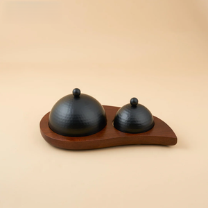 Bandejas decorativas personalizables de lujo de gran venta Bandejas multicolores de Chip N Dip Bandejas múltiples de tendencia con diseños únicos - Product Image 3