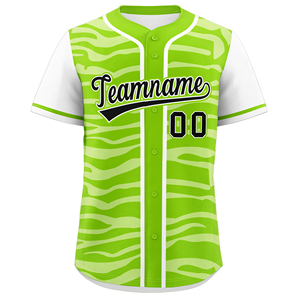 Maillots de baseball et de softball pour adultes en maille de polyester vierge, design personnalisé, grande taille, séchage rapide, antibactérien, vêtements de sport en gros - Product Image 5