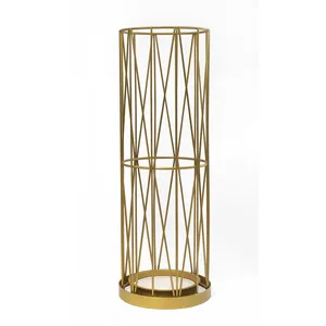 Modern Designer <b>Metal</b> <b>Umbrella</b> <b>Stand</b> with Silver Finish High Quality <b>Metal</b> Wire <b>Stand</b> for Entryway Hallway or Lobby Use - Product Image 6