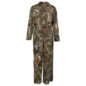 OEM Service Factory Supply Segurança Coverall Workwear Segurança Coverall Mangas Compridas Camo Coverall