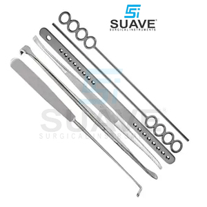 Ensembles d'instruments de chirurgie plastique du meilleur fournisseur Bonne vente Ensemble de chirurgie plastique utilisé par l'hôpital SUAVE SURGICAL INSTRUMNETS - Product Image 2