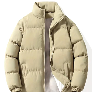 Chaqueta bomber de cuero personalizada directa de fábrica para hombre, transpirable e impermeable, estilo Hip Hop para invierno, precio al por mayor - Product Image 1