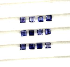 Iolite naturelle certifiée IGI pierre précieuse en vrac 2.50-5 MM pierre précieuse bleue pour la fabrication de bijoux Lot de 2.50-5 MM Iolite bleue - Product Image 2