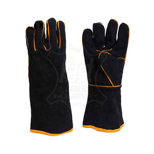 Gants de soudage en cuir multi-usages 2025 pour la découpe et la soudure, gants en cuir ignifuges - Product Image 1