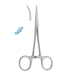 Pince à artère Halsted-Mosquito en acier inoxydable de haute qualité mâchoires dentelées incurvées Instruments chirurgicaux de 5 pouces - Product Image 5