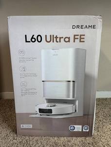 หุ่นยนต์ดูดฝุ่น Dreame L60 Ultra FE แรงดูด 30000Pa Vormax พร้อมแขนยืดหยุ่นคู่ 212 F Thermohub Mop ระบบทำความสะอาดตัวเอง แบตเตอรี่ Li-Ion รุ่น EU - Product Image 1