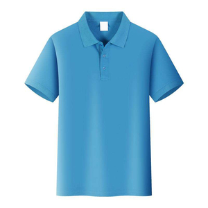 Camisetas Polo de Color Sólido de Alta Calidad al por Mayor, Impresión de Logotipo Personalizada, Camiseta Polo de Algodón de Secado Rápido para Hombre - Product Image 5