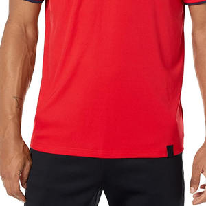 Transpirable logotipo personalizado impreso fútbol FÚTBOL Camisetas equipo camisetas media manga 100% poliéster Unisex adulto - Product Image 5