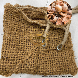 Red de fibra de coco sostenible, red de fibra de coco, origen de Vietnam, fábrica TAKIMEX para exportación, red de fibra de coco, fibra de coco natural - Product Image 2