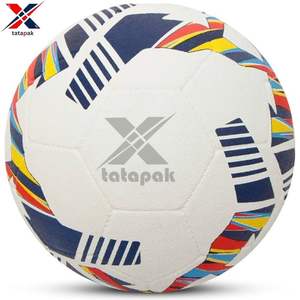 Ballon de football d'entraînement intérieur/extérieur de haute qualité, taille 5, léger, écologique, bleu et blanc, pour le sport - Product Image 6