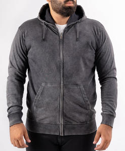 Custom Printed Autumn Men's Heavyweight <b>Fleece</b> Pullover <b>Hoodies</b>-100% Cotton <b>Oversized</b> Fit Eco-Friendly 400g Fabric Weight - Product Image 1