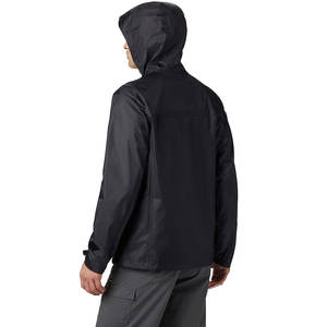 Veste de pluie légère pour hommes de conception personnalisée de haute qualité 2025 veste de pluie imperméable extérieure unie en gros - Product Image 2
