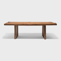 Table à manger traditionnelle moderne réglable, portable, durable, écologique, en bois massif de haute qualité, pour la maison, le restaurant, l'hôtel, 6 personnes