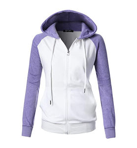 Sudadera con capucha extragrande de manga larga para mujer, Jersey completo con logotipo personalizado, Sudadera con capucha teñida lisa de algodón y poliéster con logotipo personalizado - Product Image 5