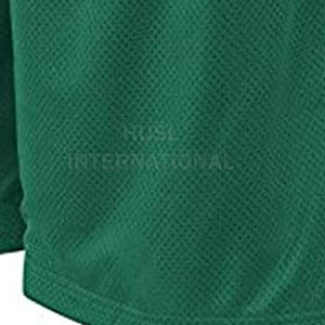 กางเกงขาสั้นตาข่ายสไตล์ป่าไม้ แบบยูนิเซ็กซ์ สำหรับสกรีนโลโก้ตามสั่ง ขนาดปรับได้ เอวยางยืดใส่สบาย กางเกงขาสั้นผู้ชาย - Product Image 4