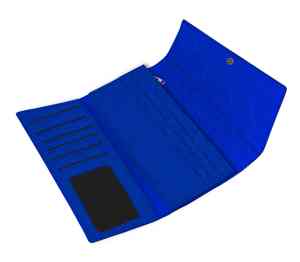 Venta al por mayor personalizado Vintage cierre de cremallera triple RFID bloqueo Unisex cuero Delgado cartera tarjetero - Product Image 6