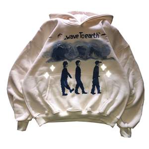 Sudaderas con capucha extragrandes de algodón 100% al por mayor para hombre con diseño personalizado de logotipo y cremallera para invierno y con estampado de hojaldre - Product Image 1