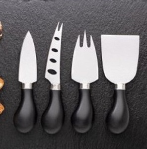 Juego de herramientas para queso de 5 piezas de alta calidad, Color personalizado, 100% algodón, plástico duradero, cuchillos para queso de acero inoxidable, mango de madera - Product Image 1