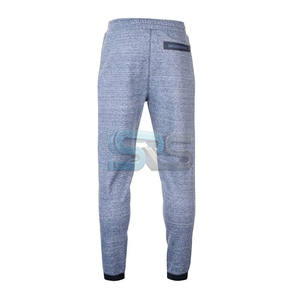 2025 hiver hommes pantalons coton lavé pantalons de survêtement décontracté survêtement Baggy Fit avec cordon polaire chaud survêtement pantalon OEM Service - Product Image 2