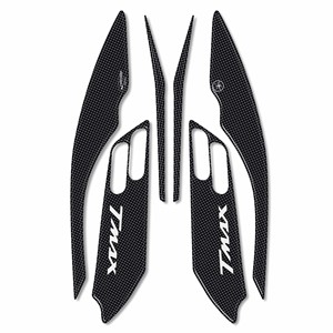Pegatinas de motocicleta Boomerangs de resina de carbono 3D TMAX para YAMAHA T Max 500 2001-2007 - Product Image 1