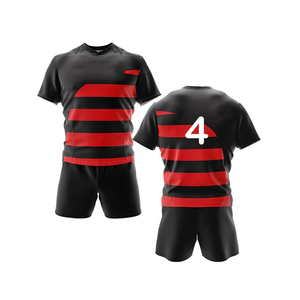 Uniformes de rugby OEM unisexe par sublimation personnalisés vêtements de sport respirants kits de rugby chemises ensembles de maillots - Product Image 3