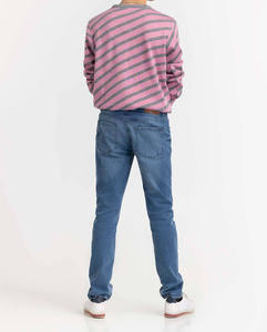 เสื้อสเวตเตอร์คอวี แขนยาว สีพื้น สำหรับผู้ชาย - Product Image 6