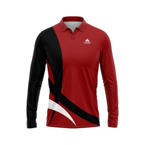 เสื้อโปโลแขนยาวสั่งทำจากโรงงาน ผลิตจากโพลีเอสเตอร์ 100% พิมพ์ลายแบบซับลิเมชั่นเต็มตัว เสื้อโปโลสำหรับผู้ชาย พร้อมบริการปรับแต่งตามความต้องการ - Product Image 3