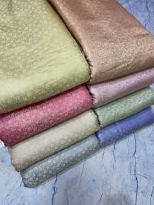 Tela Jacquard de brocado artístico con tejido Premium para diseñadores de alta costura y decoración del hogar colores personalizados disponibles - Product Image 4